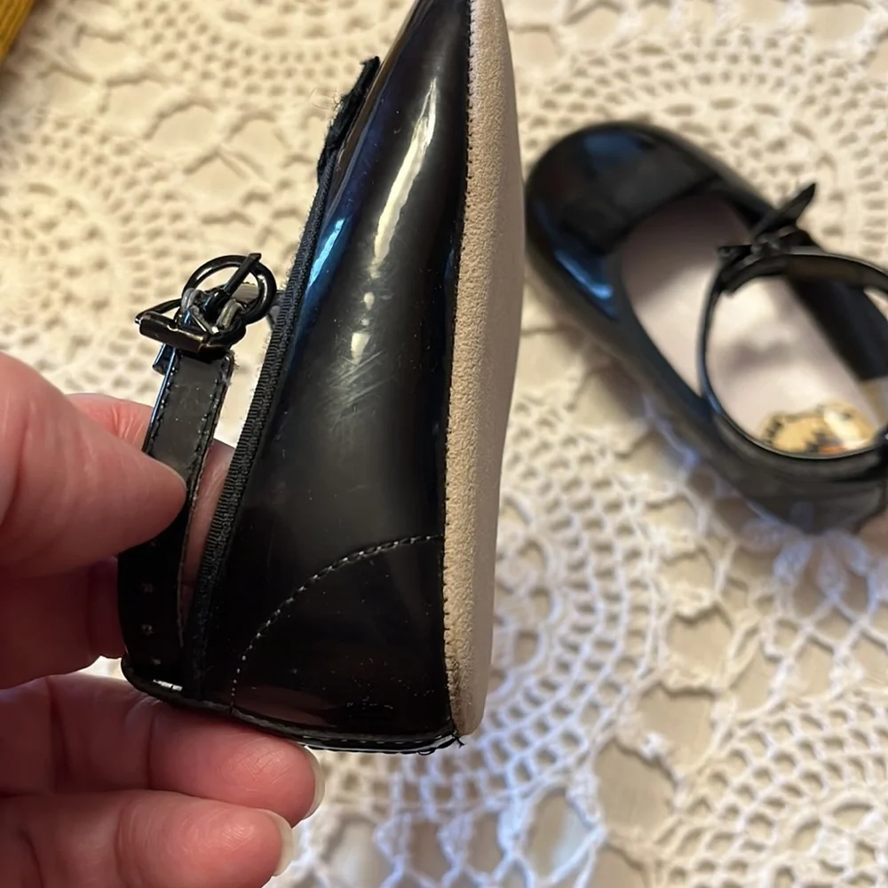 Host pick 🎉 Vintage Buster Brown patent leather baby shoes
